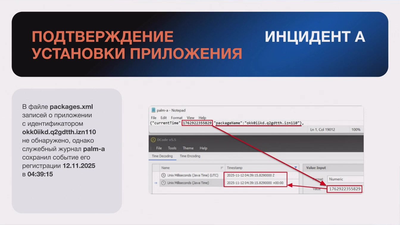 Слайд 11 — Использование журналов баз данных SQLite при расследовании цифровых инцидентов